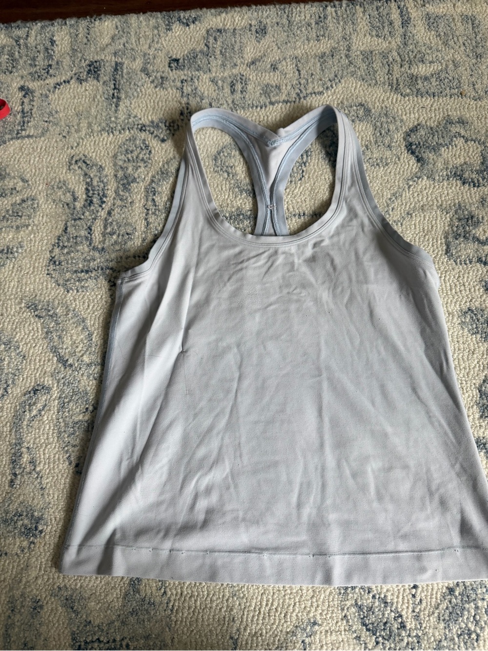 lululemon athletica Light Gray Racerback Tank